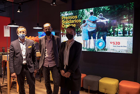 Entrega de ‘IX Premios Solidarios Orange’ en Barcelona