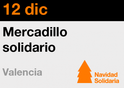 Mercadillo Solidario Valencia 2019