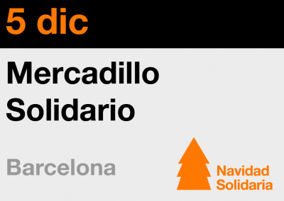 Mercadillo Solidario Barcelona 2019