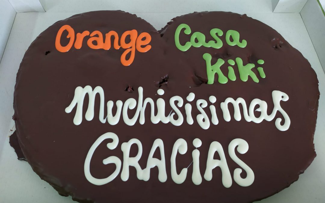 Desde Solidarios Orange queremos dar las gracias a los compañeros de Orange Málaga