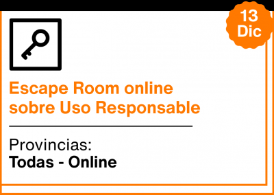 Escape Room online sobre Uso Responsable