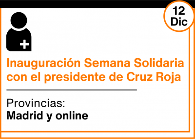 Inauguración Semana Solidaria con Javier Senent