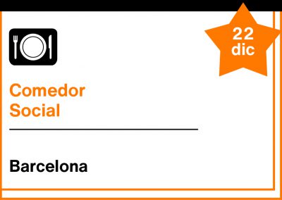 Comedor social 2023 barcelona