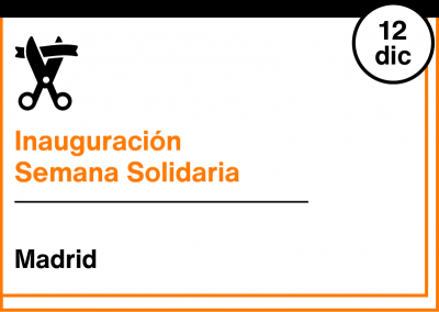 Inauguración Semana Solidaria 2023