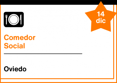 Comedor social 2023 Oviedo