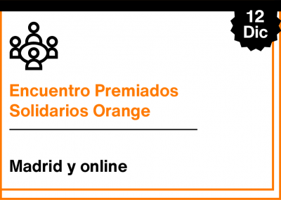 Encuentro Premiados Solidarios Orange